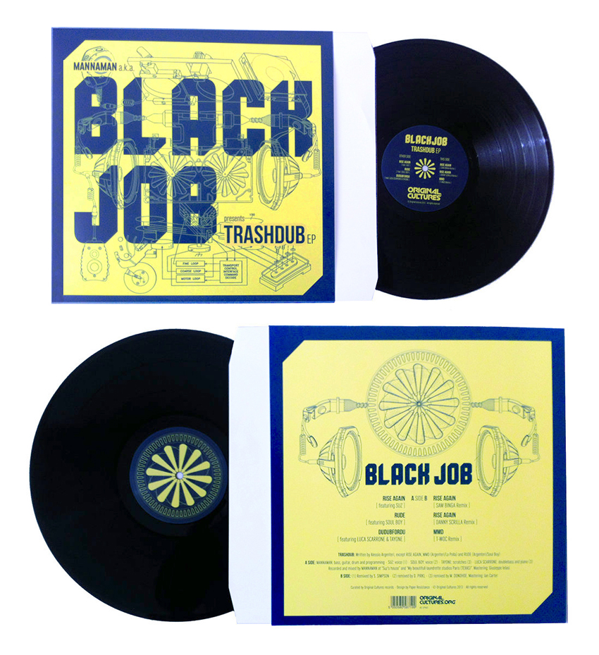 Black Job vinyl cover
